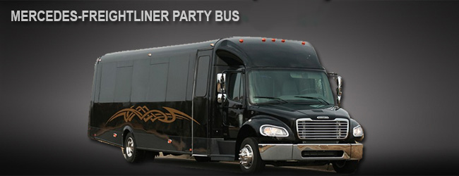 Los Angeles Freightliner party bus