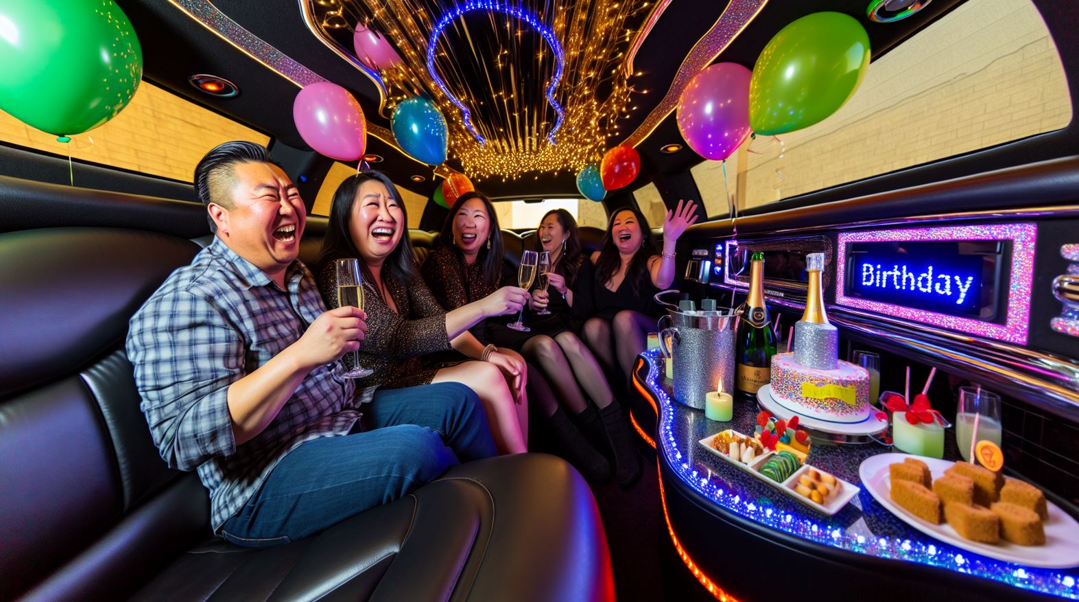 Birthday Limo Rental Service In Los Angeles CA